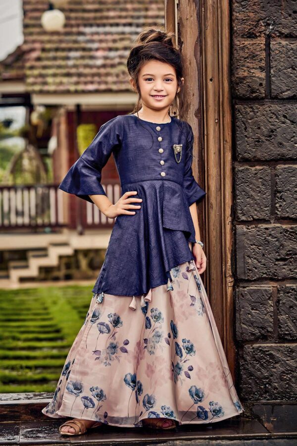 Ruffle Embellished Cotton Jumpsuit